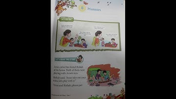 class-1  ch-8 (Manners ) moral science