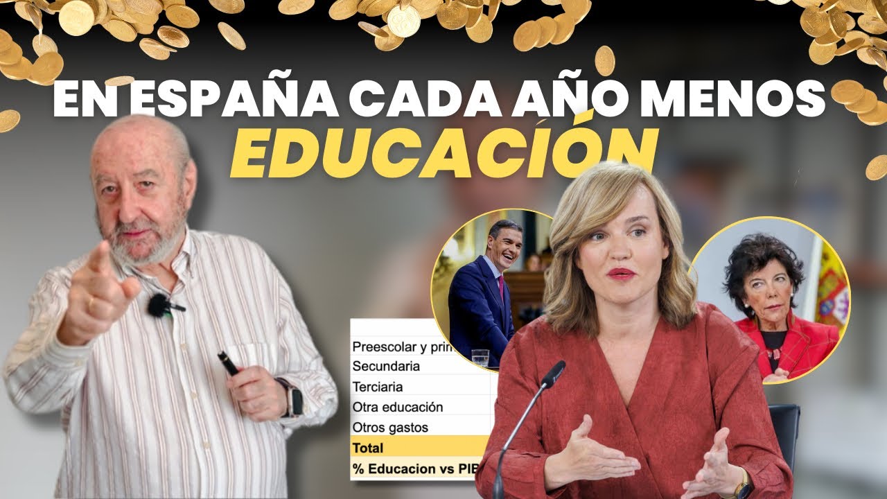 En España, cada año menos Educación