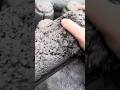 gritty sand cement asmr crumbling water crumbling asmr satisfying #crunchycrumbles