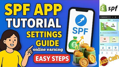 SPF App Online Earning Guide | Latest Earning App Tutorial 2025 | Full Registration & Recharge Setup
