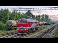 Железнодорожная рутина / Railway routine. /Электровоз ВЛ10-1624 и тепловоз ДМ62-1781