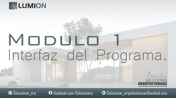 Curso de Lumion 9.0 pro - MÓDULO 1 Interfaz del programa.