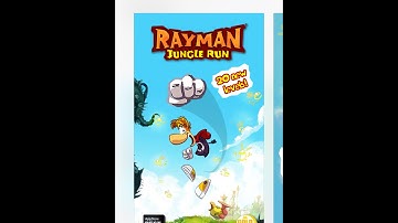 *Rayman Jungle Run ( IOS ) Gameplay *