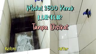 Cara Ampuh Bersihkan Noda/Kerak Kamar Mandi dengan Citrun