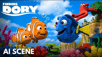 FINDING DORY Happy Moments!  But it’s Reimagined by AI
