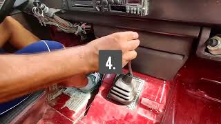 VW T3 BUS # How To Change Gear