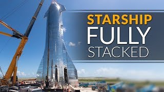 2019 MK 1 Starship Fully Assembled and ready for Elon Musk's Presentation