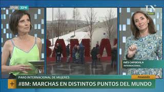 Inés Capdevila: Las marchas por el 8M en el resto del mundo
