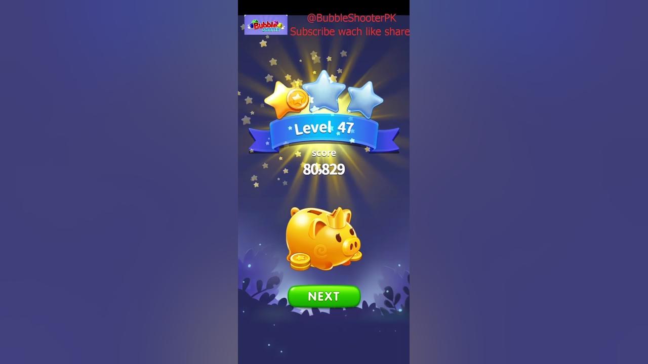 Bubble Shooter 3 Bubble Pop Game Level 46 - 50 🥽 ( Penembak Gelembung ) 