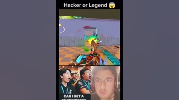 Hacker ❎legend ✅ #bgmishorts #bgmi #pubgfunny