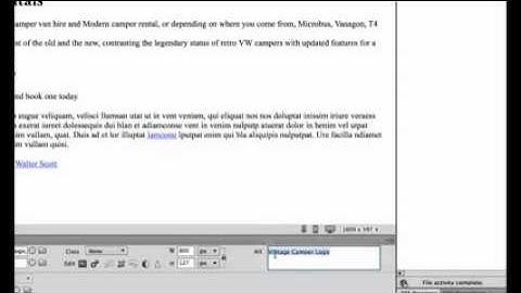 Dreamweaver CC Tutorial   Part 7   Inserting Images