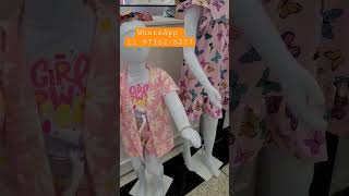 Fabricação de moda infantil e juvenil para meninas brás sp  #brás #moda