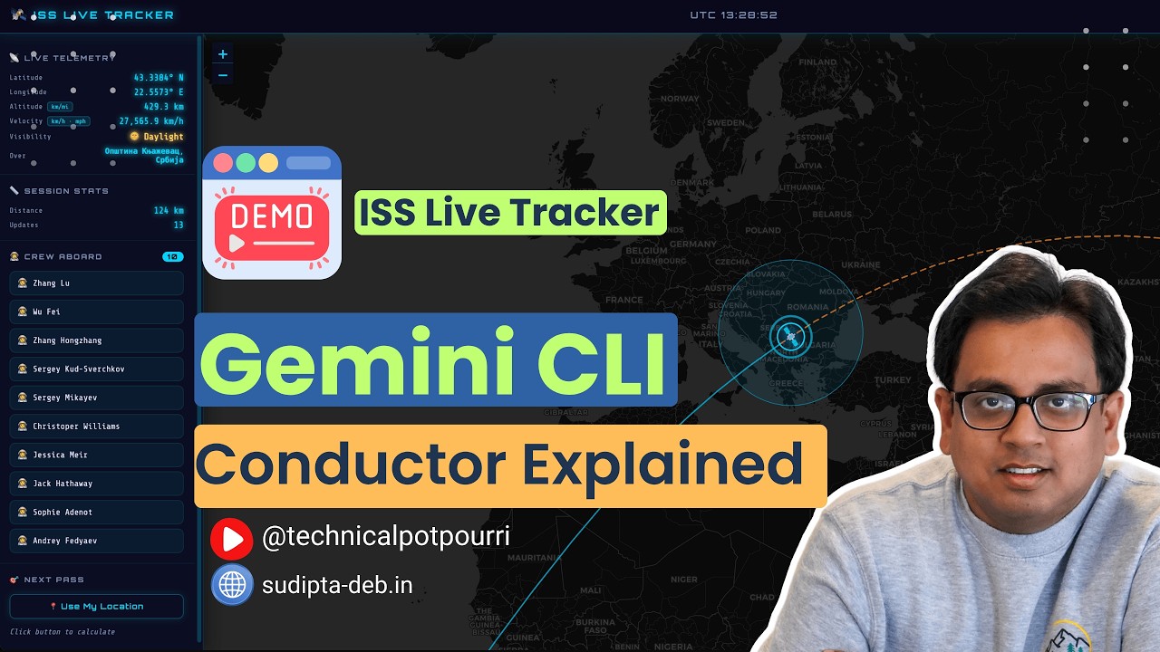 Gemini CLI Conductor Explained With Demo Project - YouTube