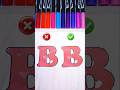 Perfect Cut |B Letter with Inner TrickB#diy#shorts#crafts#satisfying