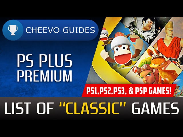 PS Plus Classics: veja comparativo com versões de todos os jogos de PS1,  PS2 e PSP