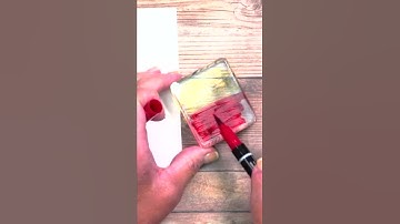 Create AMAZING Watercolor Backgrounds In 60 Seconds! #shorts