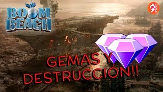 3# GEMAS Y DESTRUCCIÓN!! BOOM BEACH GAMEPLAY ESPAÑ