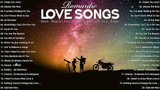 Romantic Love Songs 2022 💕 Love Songs 80s 90s Playlist English 💕Backstreet Boys Mltr Westlife