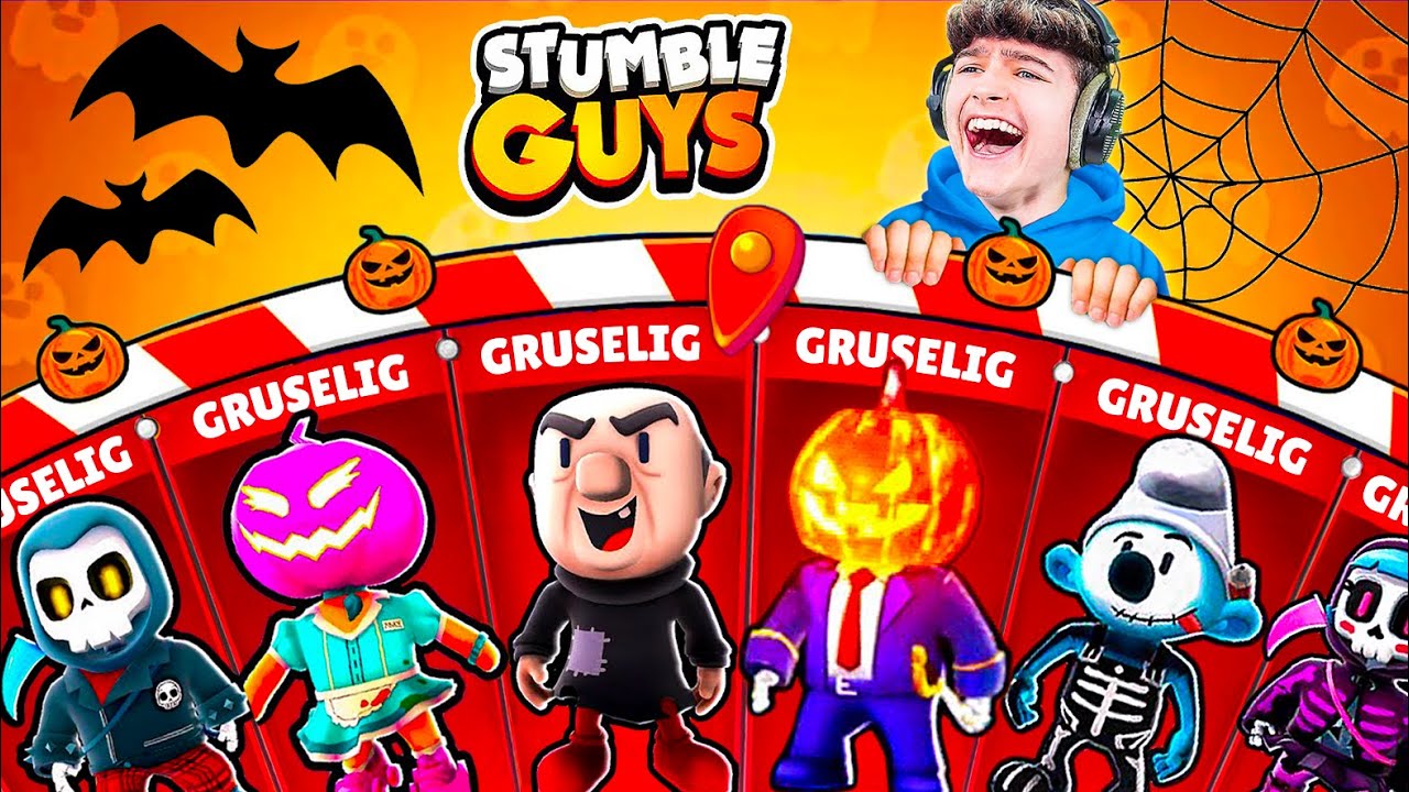 Ich KAUFE *HALLOWEEN GLÜCKSRAD* 🎃 (Opening) in Stumble Guys!