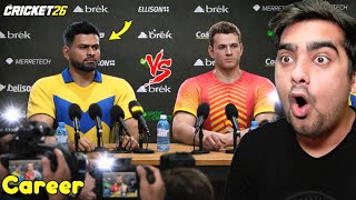 SHREYAS IYER Vs ME Career Mode Cricket 26 #24