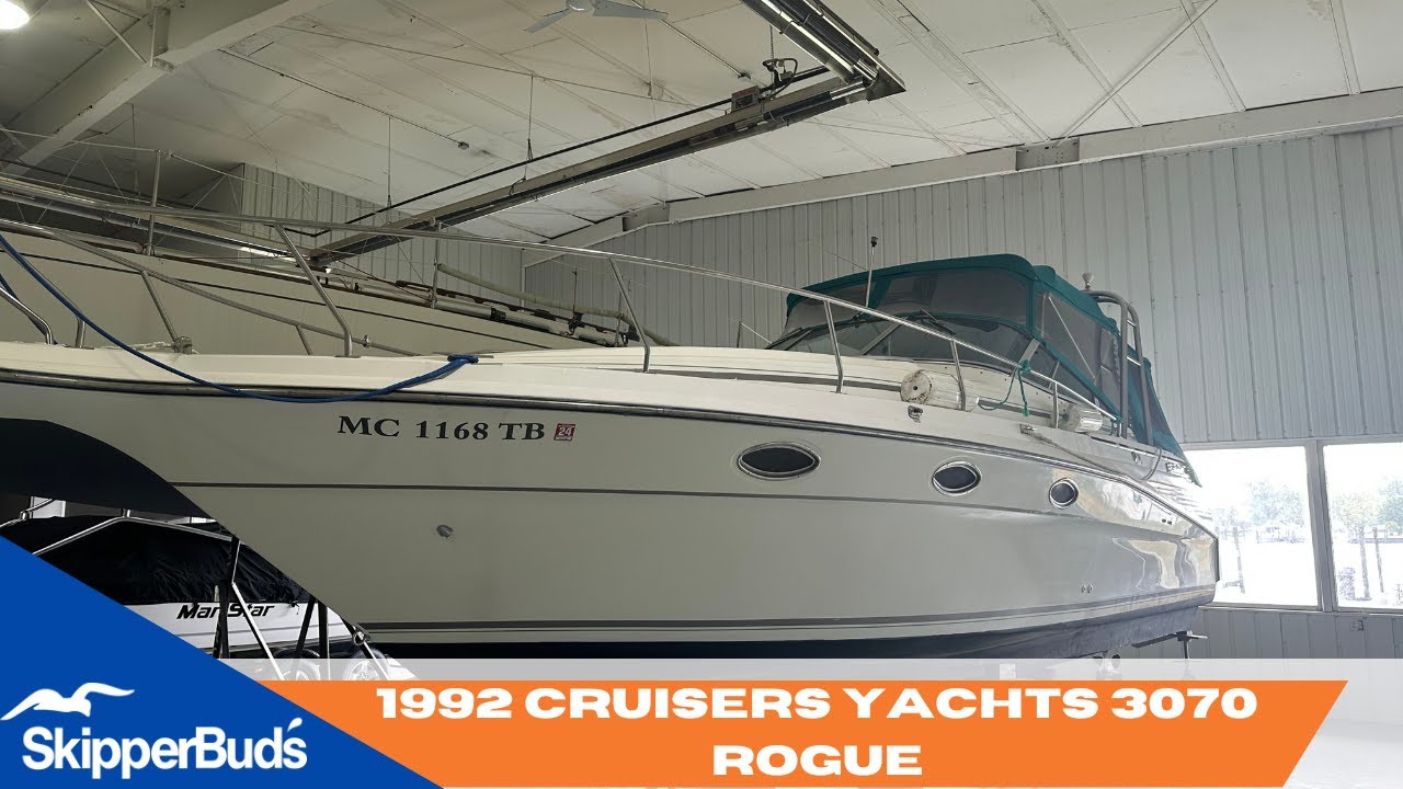 1992 Cruisers Yachts 3070 Rogue Yacht Tour SkipperBud's