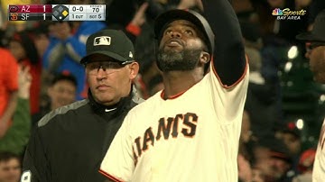 ARI@SF: Span knocks in Cain to even the game at 1