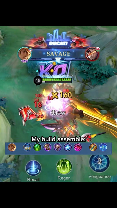 Gatotkaca strong build 1v5🔥#PHCreatorParty2025 #WinBigSaMLBB #TagInitSaMLBB #mlbb #mlbbgoldenmonth