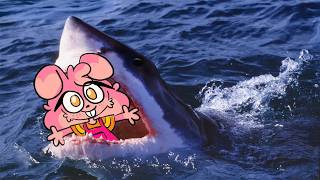 Snapscube clips to get eaten by a shark to