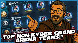 All the Top Teams for Non-Kyber, 5v5 Grand Arena!! All the Top Teams for Non-Kyber, 5v5 Grand Arena!!