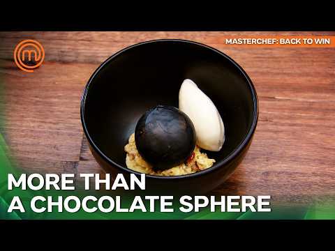 Reynold Poernomo Takes Chocolate to the Smoky Side | MasterChef Australia: Back to Win