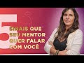 5 (CINCO) SINAIS Que Seu MENTOR QUER FALAR CONTIGO - Meire J Costa Meire J Costa