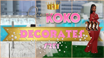 IMVU Pool Deck Speed Edit | Koko Decorates S2E1