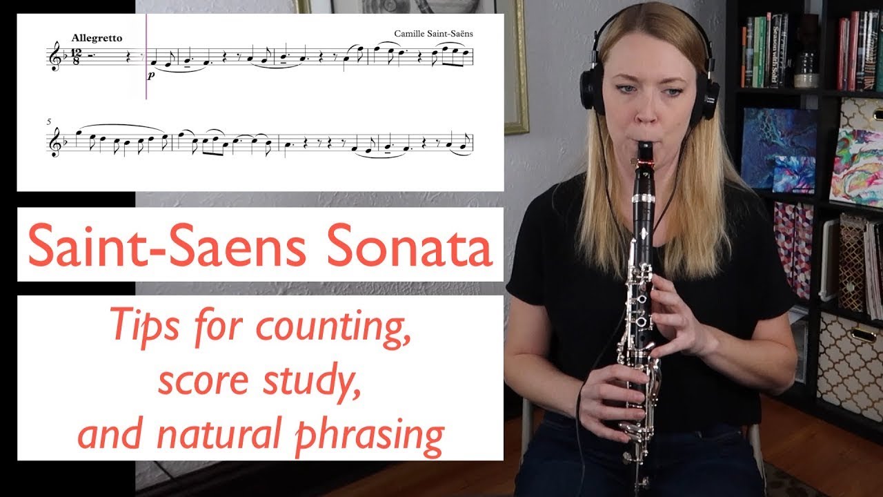 SaintSaens Sonata for & Piano Opening Tips Cats