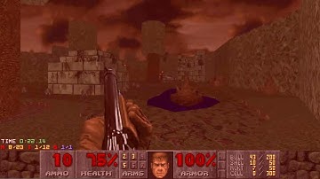 Doom II: Stroll in the Park MAP04 -  Fatal Footing UV-Fast in 0:56.80