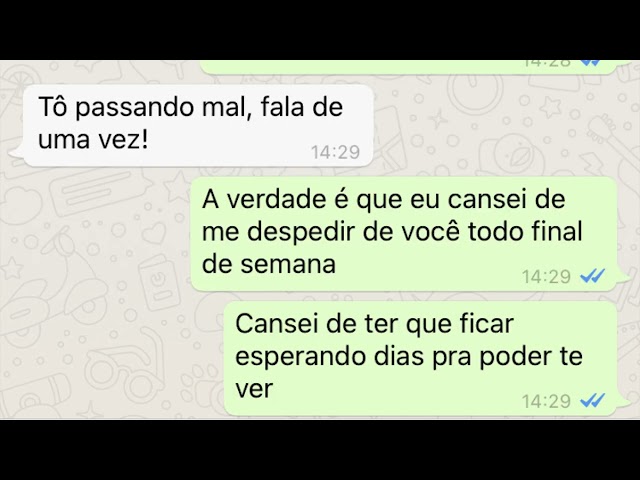 Ele chamou ela para conversar e ela achou que era o fim - Música nova do Biollo class=