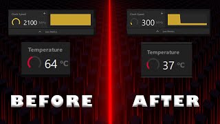 AMD GPU High Idle Temperature  Memory Clock FIX (144 Hz Monitor)