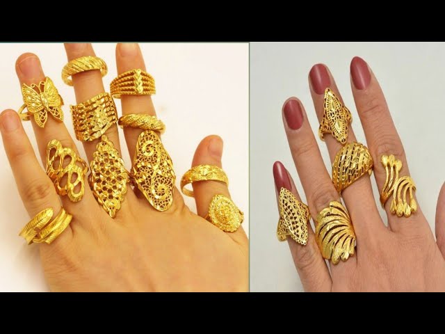 Stylish 22 k Gold Rings Designs For Girls | Stylish 22 k Gol… | Flickr