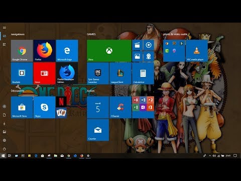 Vidéo: Personnalisation Du Menu Démarrer Pour Windows 10 - Comment Changer L'apparence Du Panneau, Des Boutons, Etc Vidéo: Personnalisation Du Menu Démarrer Pour Windows 10 - Comment Changer L'apparence Du Panneau, Des Boutons, Etc