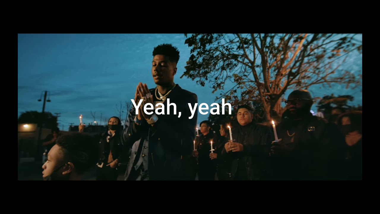 outside better days blueface lyrics vid