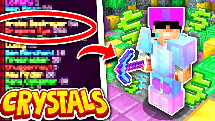 Unlocking our FIRST CRYSTAL ENCHANT in MINECRAFT: PRISONS?! | Minecraft OP PRISON SERVER