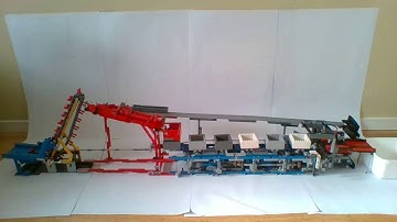 LEGO GBC MODULE: MECHANICAL CONTAINER TRANSPORTER.