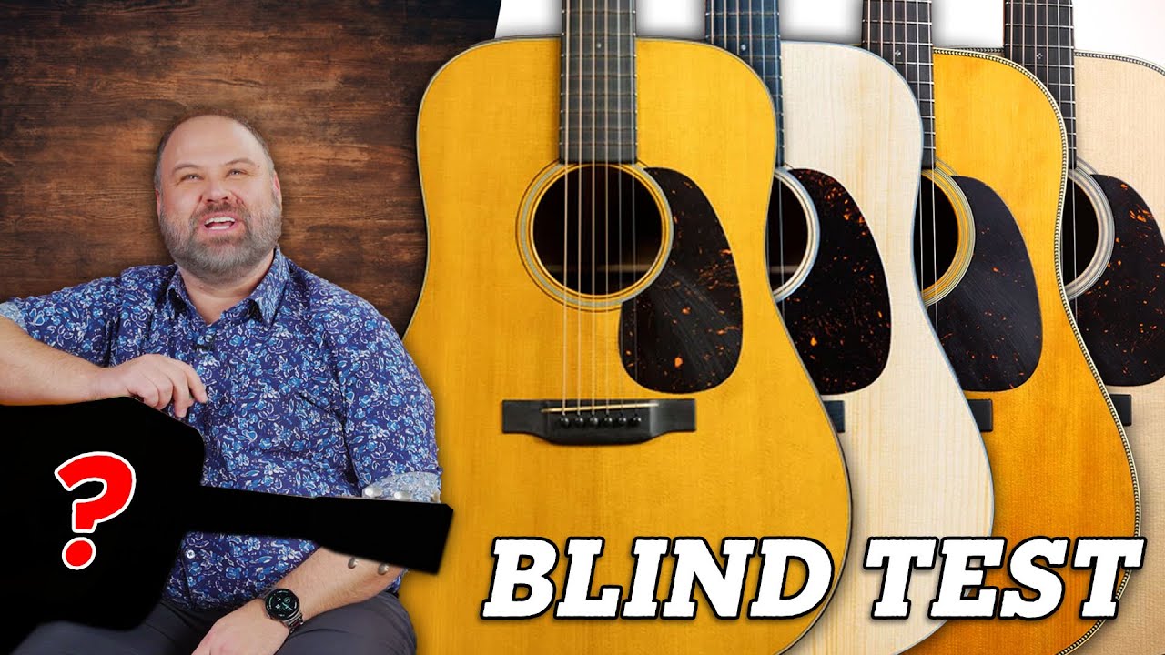 Worth It? - Martin Authentic Aged vs Standard Blind D-18 & D-28 Comparison