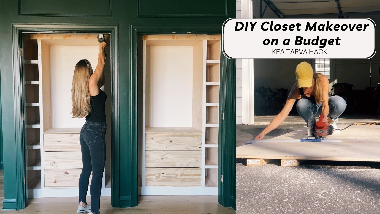 Built In Ikea Kallax Closet Storage {Budget Friendly Hack}, Thrifty Decor  Chick