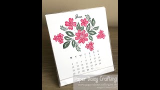 CD Case 2023 calendar - June - with Petal Park