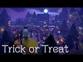 【あつ森】#11 夜に映えるハロウィンエリアをつくる。アプデハロウィン家具を大量使用！【あつまれどうぶつの森/ACNH】