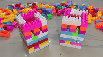 Satisfying diy Well | ASMR building blocks/block game/lego block #asmr#asmrsounds#buildingblock