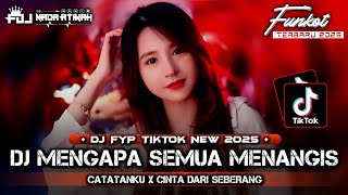 DJ FYP TIKTOK NEW 2025 DJ MENGAPA SEMUA MENANGIS X DJ CINTA DARI SEBERANG @FDJNADAATIKAH