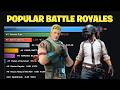 Biggest Battle Royale Games of 2026 | Big Data Race