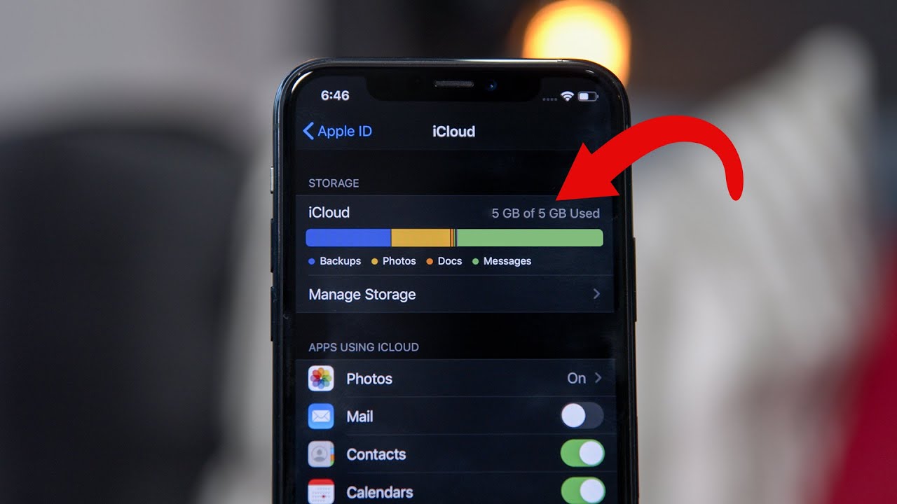 how to backup iphone to icloud storage