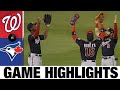 Eaton, Cabrera lift Nats after Pearson, Scherzer duel | Nationals-Blue Jays Game Highlights 7/29/20